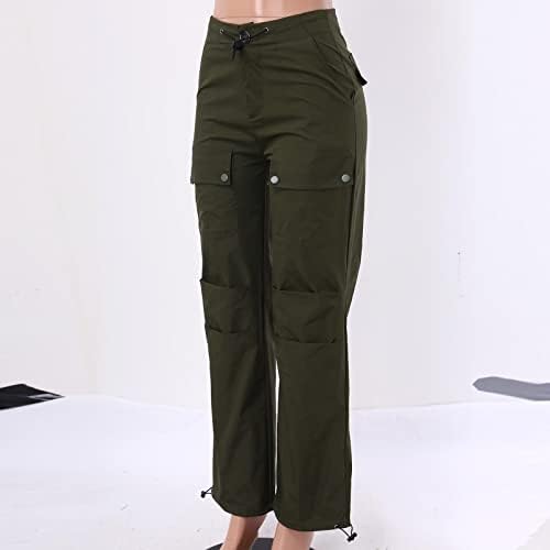 Plaj Tarak Pantolon kadın Retro Yeşil Düşük Bel Tayt Rahat Pantolon Bayan rahat Pantolon ve Üstleri