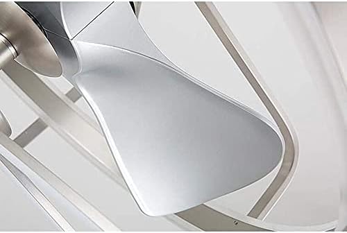 Led ışıklı tavan fanı Restoran Yatak Odası Fanı ışık Modern Minimalist Negatif İyon ışıklı tavan fanı Endüstriyel