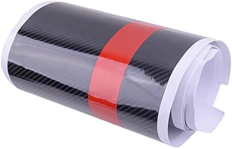 Plastik 5D Karbon Fiber Doku Hood Wrap Sticker Ralli Yarış Şerit Trim Araba Vücut Şerit Kapak Grafik Çıkartması,