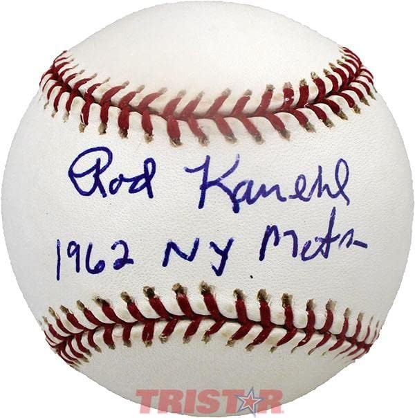 Rod Kanehl İmzalı Resmi ML Beyzbol Yazılı 1969 NY Mets-İmzalı Beyzbol Topları