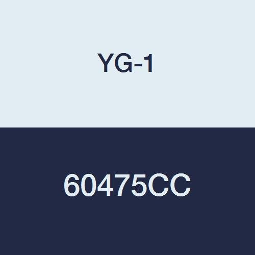 YG - 1 60475CC HSSCo8 Kaba Freze, Çok Flüt, Normal Uzunluk, Kaba Adım, TiCN Finish, 4-1 / 4 Uzunluk, 2