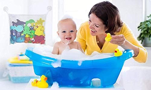 Alayna (TM) banyo Oyuncak Organizatör Bebek Oyuncak Tutucu Küvet Hızlı Kuru Örgü Net Çanta Küvet Depolama Çocuklar