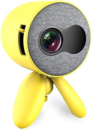 Taşınabilir Mini Çocuk Projektör Ev Küçük 3D ev sineması projektörü HD 1080P Projektör Cep Telefonu ile Uyumlu (Renk