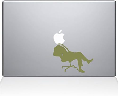 Çıkartma Gurusu 1032-MAC-13A-P Apple CEO'su MacBook Çıkartma Vinil Çıkartması-15 MacBook Pro (2015 ve Üstü) - Altın