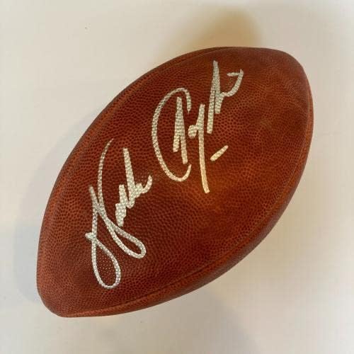 Güzel Walter Payton, Wilson NFL Maç Futbolunu JSA COA İmzalı Futbol Toplarıyla İmzaladı