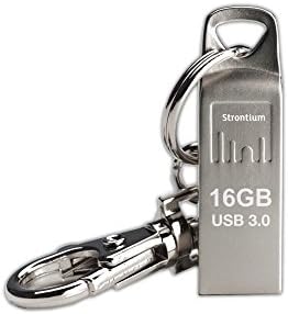 Stronsiyum Nitro Cephane Gümüş 16GB USB 3.0 Flash Sürücü 120MB / s'ye kadar Okuma Performansı-SR16GSLAMMOZ