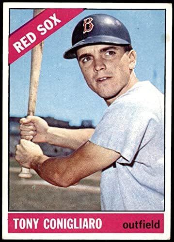1966 Topps 380 Tony Conigliaro Boston Red Sox (Beyzbol Kartı) ESKİ+ Red Sox
