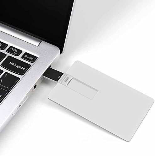 Renkli Tilkiler Desen Kredi Banka Kartı USB bellek Sürücüler Taşınabilir Bellek Sopa Anahtar Depolama Sürücüsü 32G
