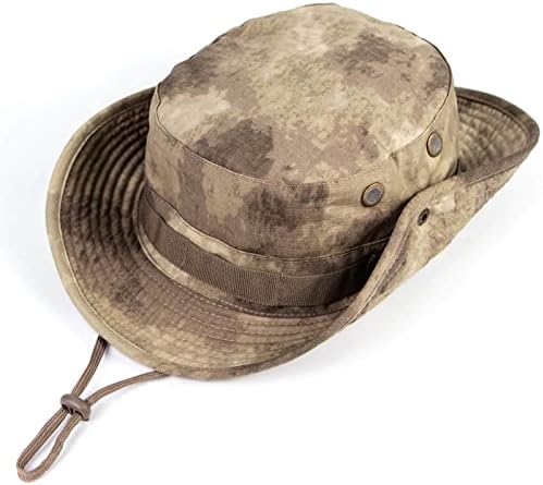 Boonie Şapka Askeri Taktik Camo Dijital Kova Boonie güneş şapkaları Erkekler Kadınlar için Açık Balıkçılık Avcılık