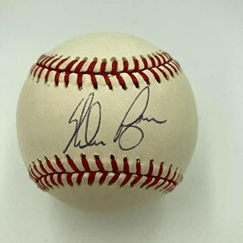 Nolan Ryan, JSA COA İmzalı Beyzbol Toplarıyla İmzalı Amerikan Beyzbol Ligi İmzaladı
