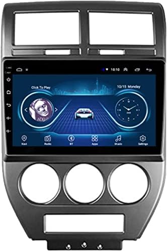 Android 9.1 Otomatik Stereo Radyo Video Oynatıcı J. eep Pusula 2006-2010, 9 İnç HD 1024 * 600 Dokunmatik Ekran Navigasyon