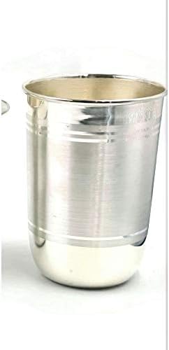 Balaji 999 Saf Gümüş Katı Cam Tarzı01 (3.5 inç)