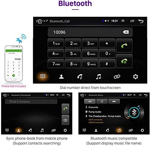 Hy için Autostereo Android 9.1 Araç Navigasyon Armaturenboard Sistemi.un.dai İX25 2014-2018 Bluetooth'u Destekler.