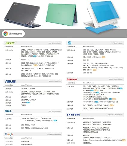 SADECE 2019~2021 14 ASUS Chromebook Flip C434 Serisi 2'si 1 Arada Dizüstü Bilgisayarlar için Uyumlu mCover Kılıfı