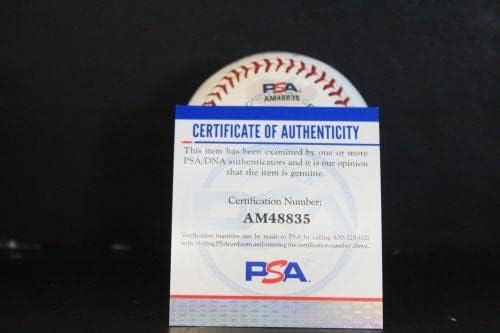 Jim Bibby İmzalı (WS 1979) Beyzbol İmzası Otomatik PSA / DNA AM48835 - İmzalı Beyzbol Topları