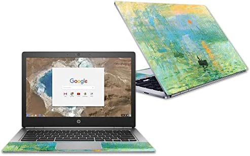 HP Chromebook G1 13.3 (2018) ile Uyumlu cilt - Impression Sunrise / MightySkins Koruyucu, Dayanıklı ve Benzersiz