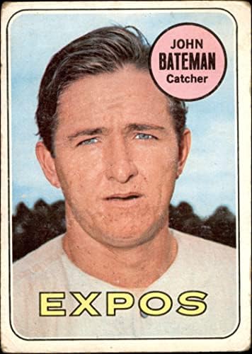 1969 Topps 138 John Bateman Montreal Sergileri (Beyzbol Kartı) ZAYIF Sergiler