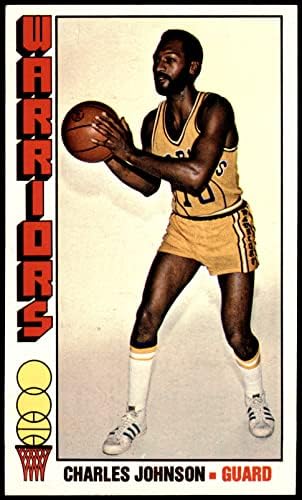 1976 Topps 137 Charles Johnson Altın Eyalet Savaşçıları (Basketbol Kartı) NM + Warriors Gürcistan