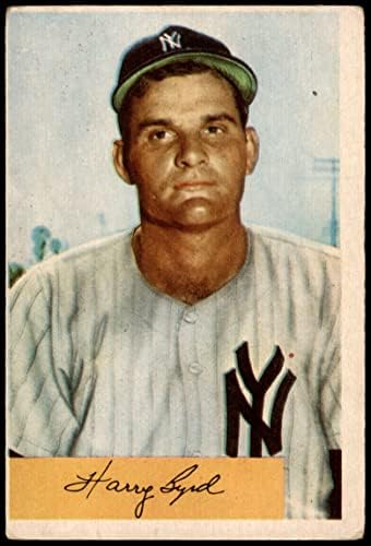 1954 Okçu 49 Harry Byrd New York Yankees (Beyzbol Kartı) ADİL Yankees