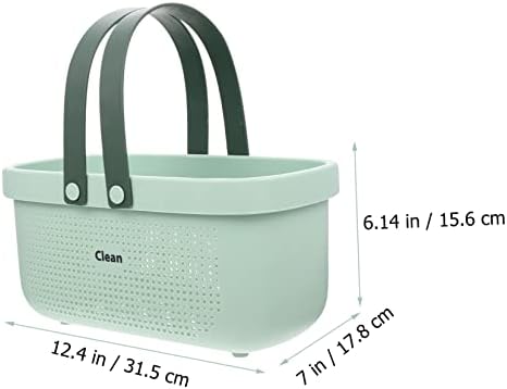 Zerodeko El Yıkama Sepeti Banyo Depolama Sepeti alet çantası Çanta Sepeti Meyve Temizleme Tote El Bakkal Sepeti Taşınabilir
