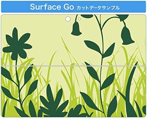 microsoft Surface ıçin ıgstıcker Çıkartması Kapak Go/Go 2 Ultra Ince Koruyucu Vücut Sticker Skins 001865 Çiçek Un